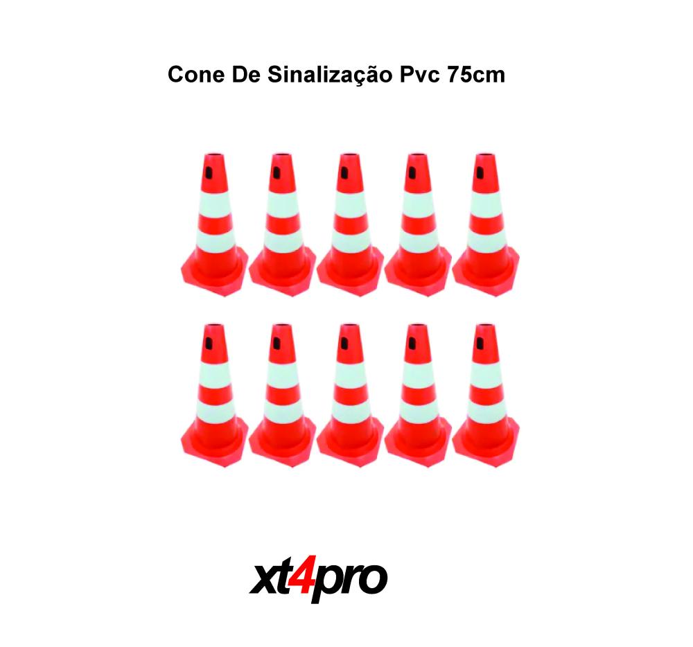 Cone De Sinalização 75cm 